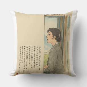 Cojín Decorativo Anhelo de Francia por Hagiwara Kanji