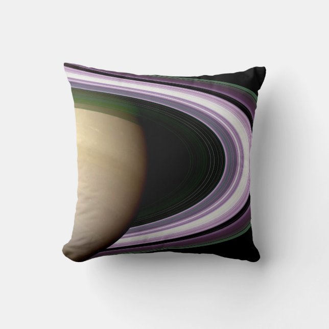 Cojín Decorativo Anillos de Saturno (Anverso)