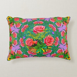 Cojín Decorativo Anillos rosas