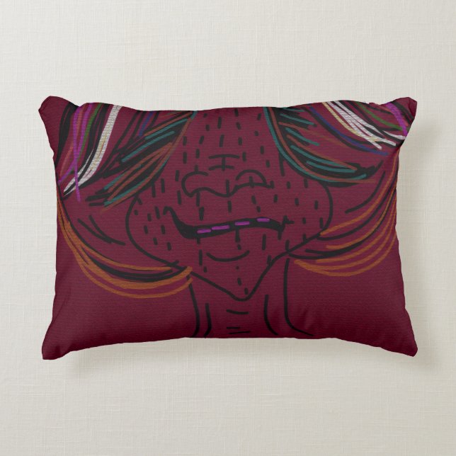 Cojín Decorativo Animación original única (Anverso)