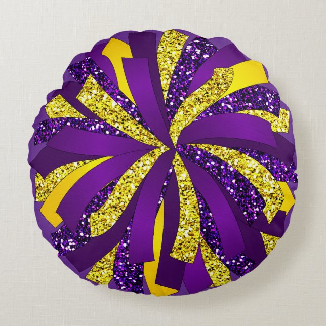 Cojín decorativo animador Pom Pom personalizado (Anverso)