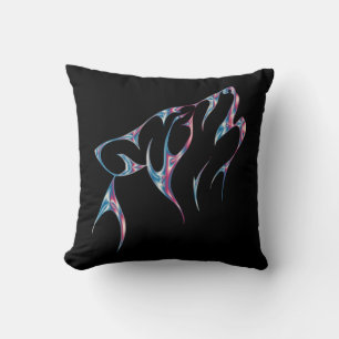 Cojín Decorativo Animal de espíritu de lobo irlandés