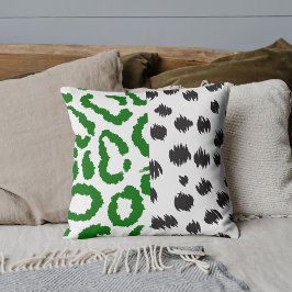 Cojín Decorativo Animal gato grande de la jungla de leopardo del ti