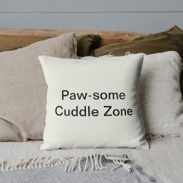 Cojín Decorativo Animal Personalizado Mascota Gato Frase Divertida 