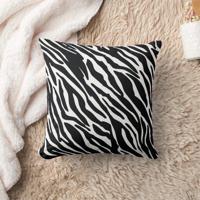Cojín Decorativo Animal zebra stripe seamless pattern design (Manta)