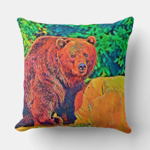 Cojín Decorativo AnimalColor_Bear_001