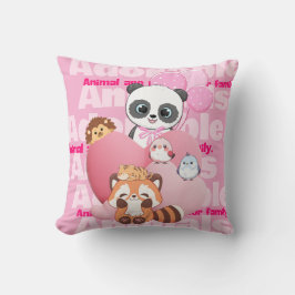 Cojín Decorativo Animales Adorables