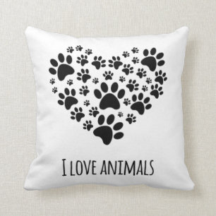 Cojín Decorativo Animales de amor
