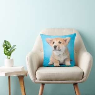 Cojín Decorativo Animales de bebé más afectados Cachorro de Corgi
