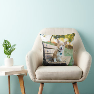 Cojín Decorativo Animales de bebé más afectados Cachorro de Corgi