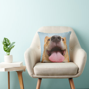 Cojín Decorativo Animales de bebé más afectados Lengua Corgi