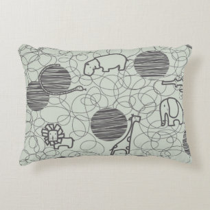 Cojín Decorativo animales de safari 1