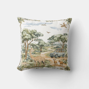 Cojín Decorativo Animales de Safari Jungla