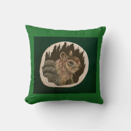Cojín Decorativo "Animales de vacaciones de invierno"