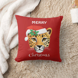 Cojín Decorativo Animales divertidos de Safari leopardo de Cheetah