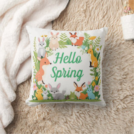 Cojín Decorativo Animales, Hola Primavera,