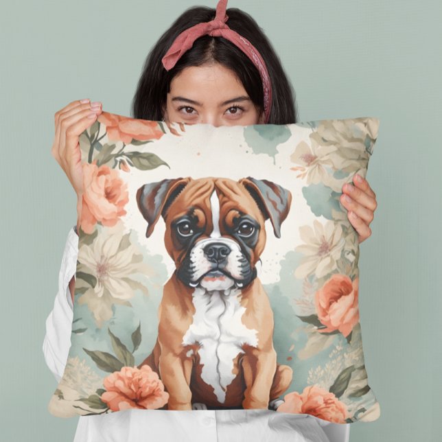 Cojín Decorativo Animales para bebés | Boxer Puppy (Subido por el creador)