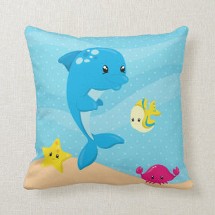 Cojín Decorativo Animales submarinos