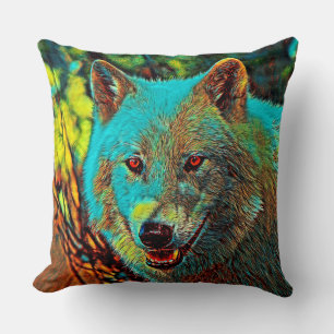 Cojín Decorativo AnimalMix_Wolf_008