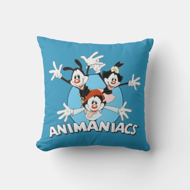 Cojín Decorativo Animaniacs | Warner Siblings Arms Wide Graphic (Anverso)