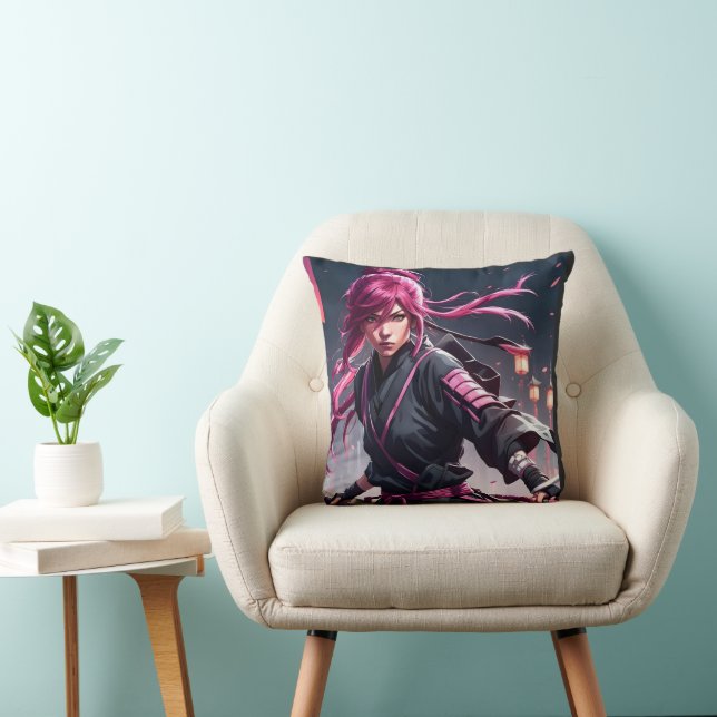 Cojín Decorativo Anime Samurai (Silla)