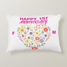 Cojín Decorativo Aniversario