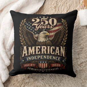 Cojín Decorativo Aniversario 250 de Estados Unidos EE. UU.