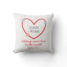 Aniversario de Boda y Nombres Amor Corazón Adorabl