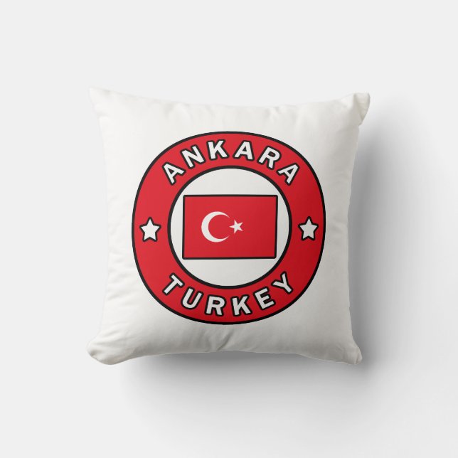 Cojín Decorativo Ankara Turkey (Anverso)