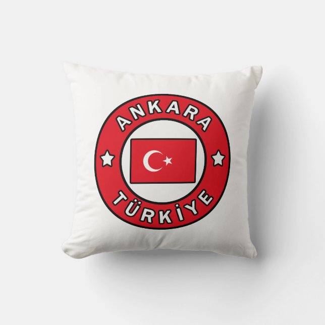 Cojín Decorativo Ankara Türkiye (Anverso)