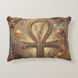 Cojín Decorativo Ankh Symbol Meaning – Key of Life´2