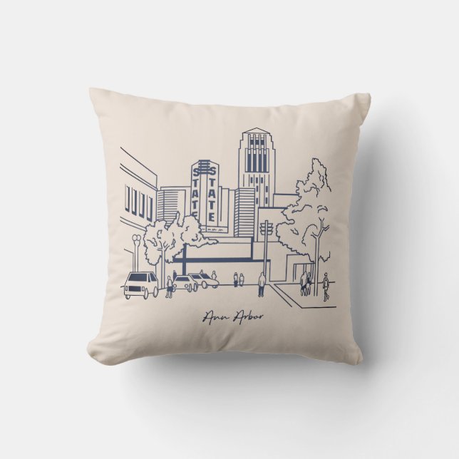 Cojín Decorativo Ann Arbor Pillow (Anverso)