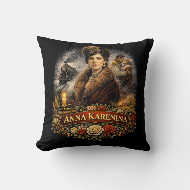 Cojín Decorativo Anna Karenina (Anverso)