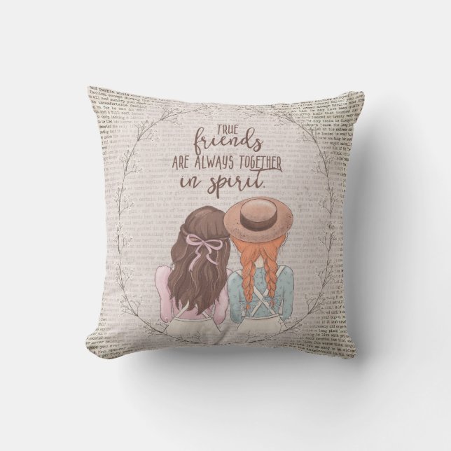 Cojín Decorativo Anne of Green Gables - Amigos (Anverso)