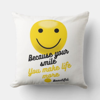 Cojín Decorativo Anniversary & Valentine Couple Pillow | Cute Smile
