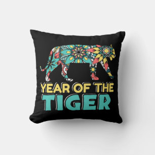 Cojín Decorativo Año chino del tigre - Mandala