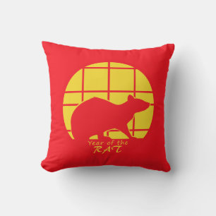 Cojín Decorativo Año de la Rata