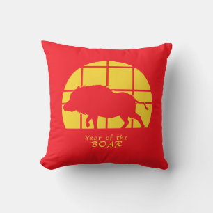 Cojín Decorativo Año del Boar