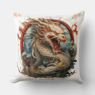 Cojín Decorativo Año Del Dragón 2024