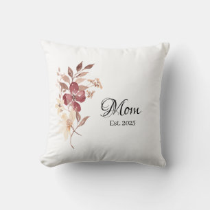 Cojín Decorativo Año Estimado de Mamá – Nuevo Logro de Mamá