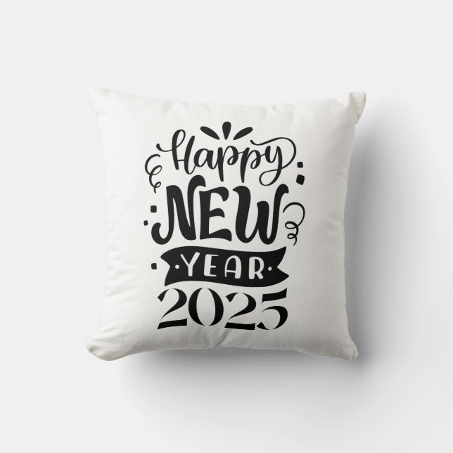 Cojín Decorativo año nuevo 2025 (Anverso)