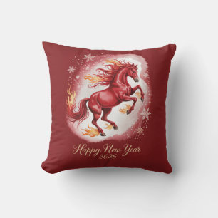 Cojín Decorativo Año Nuevo Chino del Caballo 2026