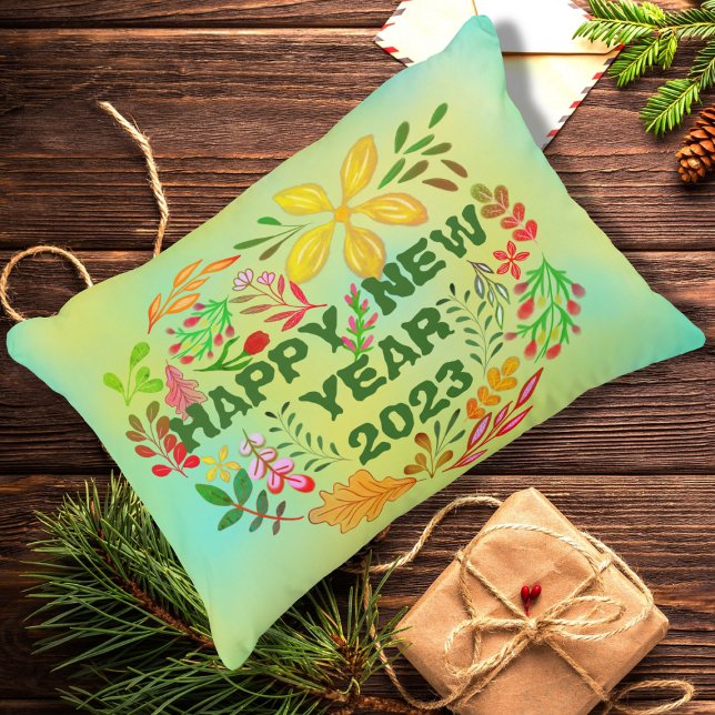 COJÍN DECORATIVO AÑO NUEVO FELIZ PERSONALIZADO 20XX (Subido por el creador)
