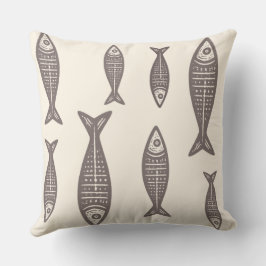 Cojín Decorativo Anouke Coastal Fish / Driftwood Taupe