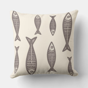 Cojín Decorativo Anouke Coastal Fish / Driftwood Taupe
