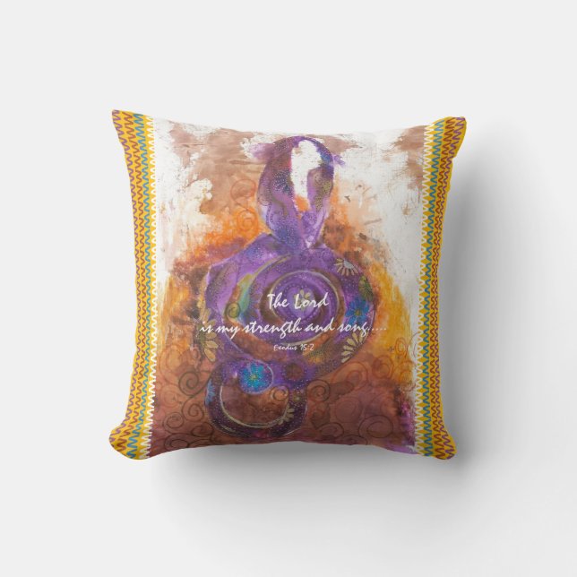 Cojín Decorativo Ansiedad (Anverso)