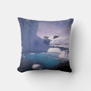 Cojín Decorativo Antártida. Paisajes de hielo antártico 2