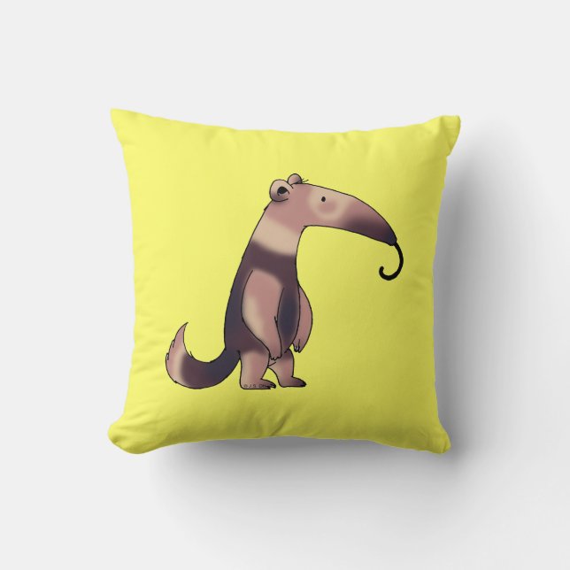Cojín Decorativo Anteater lindo (Anverso)