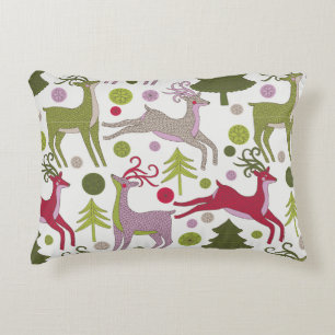 Cojín Decorativo Antecedentes de los navidades: Diseño de temporada