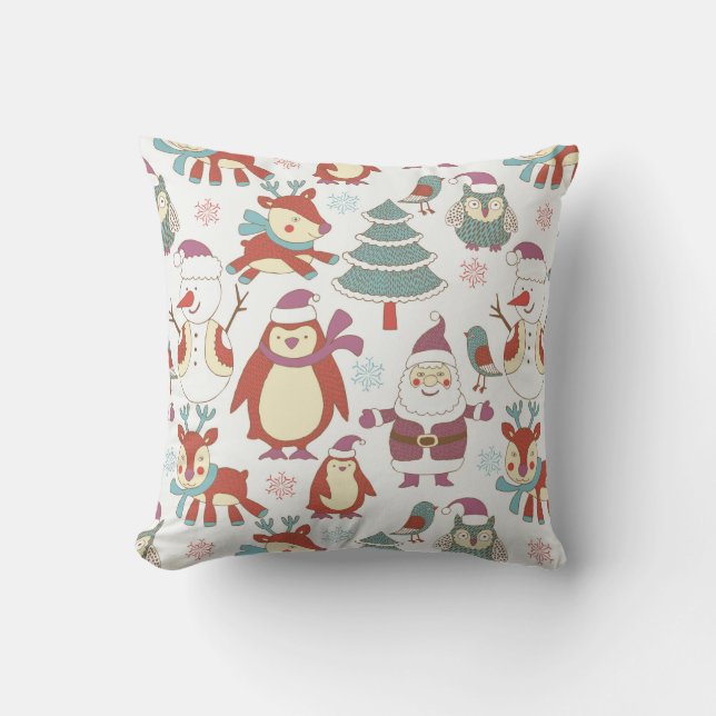 Cojín Decorativo antecedentes de navidades (Anverso)